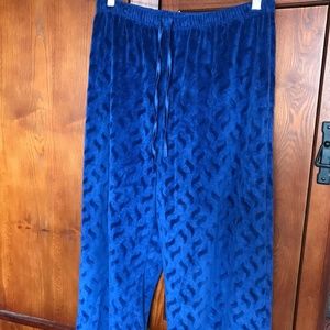 Oscar de la Renta lounge pants/sweat pants, size L